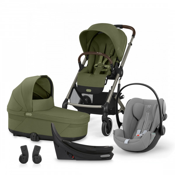 CYBEX Gold Balios 2025 S LUX 4in1 szett - Moss Green/Stone Grey